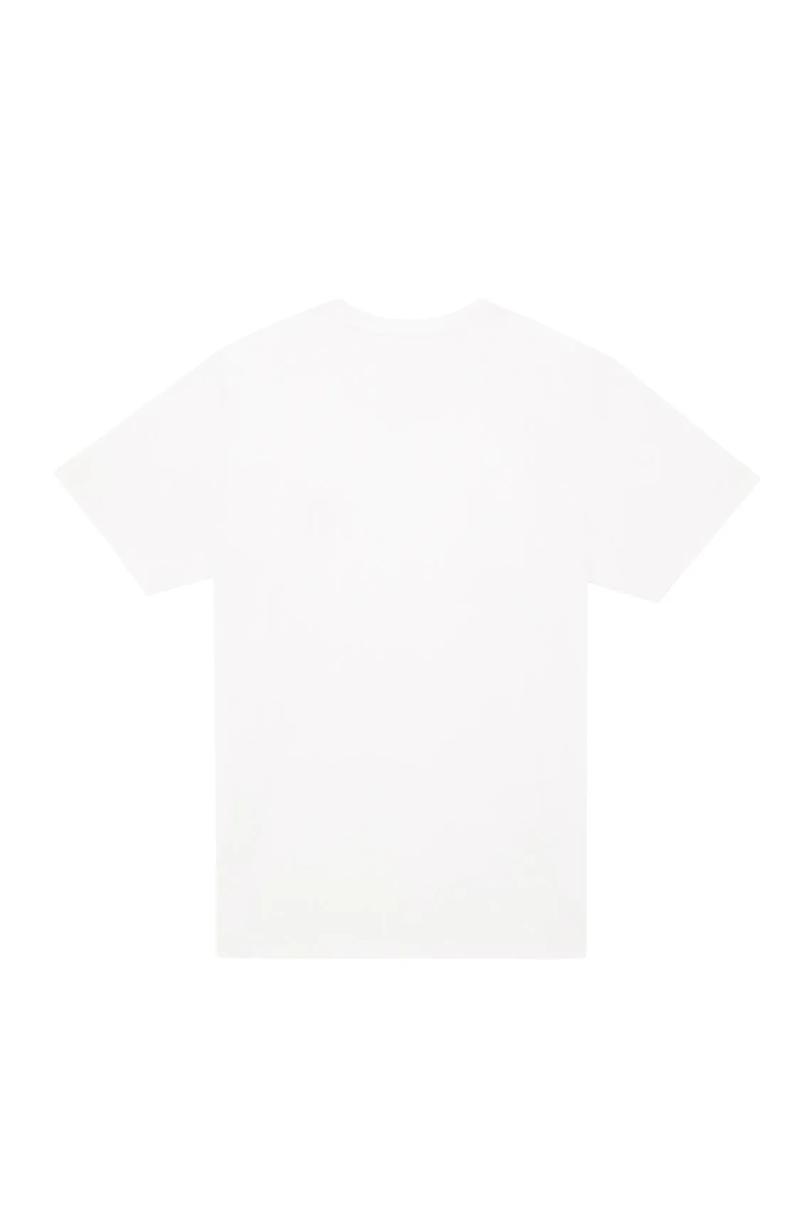 Camiseta básica de silueta tradicional blanca para hombre