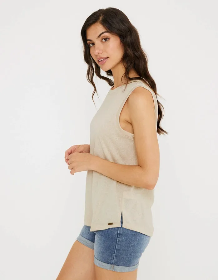 Camiseta Tirantes Beige - Yena