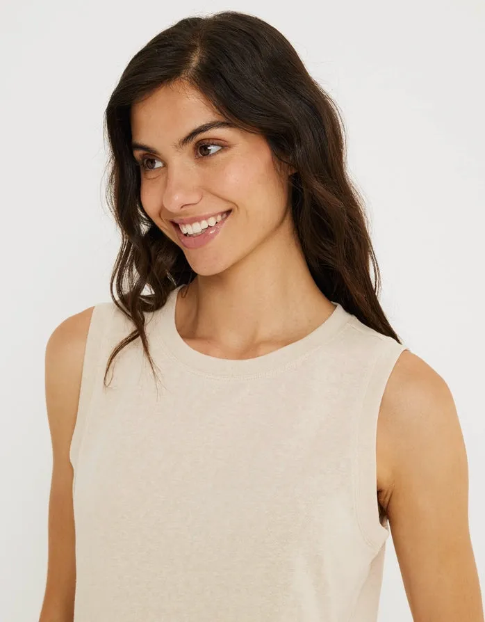 Camiseta Tirantes Beige - Yena