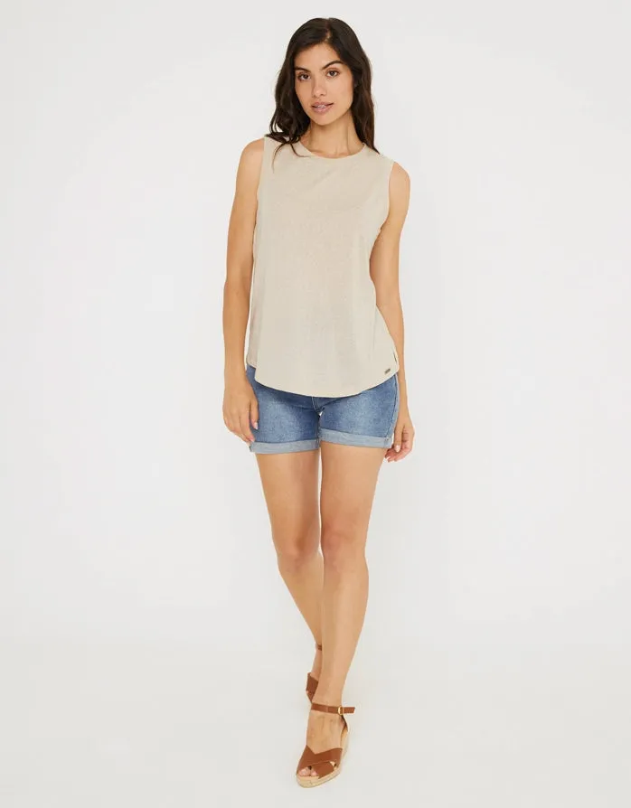Camiseta Tirantes Beige - Yena