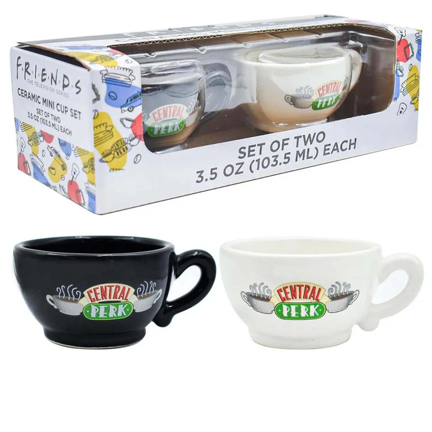 Limited Edition Set Taza Mini Central Perk Friends