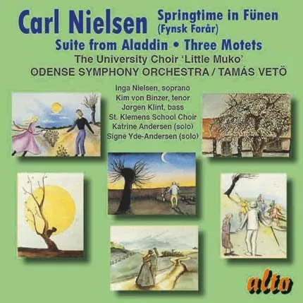 NIELSEN: SPRINGTIME IN FUNEN; SUITE FROM ALADDIN - ODENSE SYMPHONY, VETO