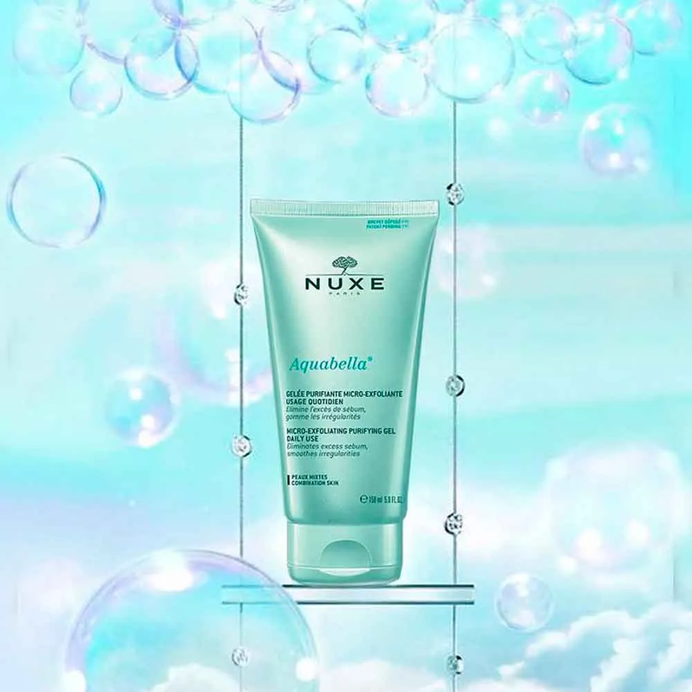 Nuxe Aquabella Gel Purificador Micro Exfoliante Pieles Mixtas 150ml