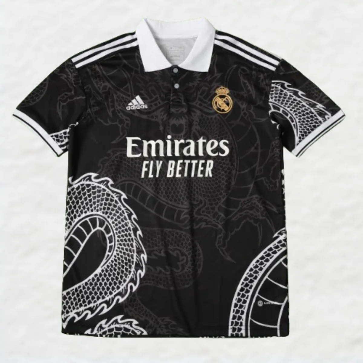 REAL MADRID 2023/24 'DRAGON' SPECIAL EDITION (BLACK) SHIRT